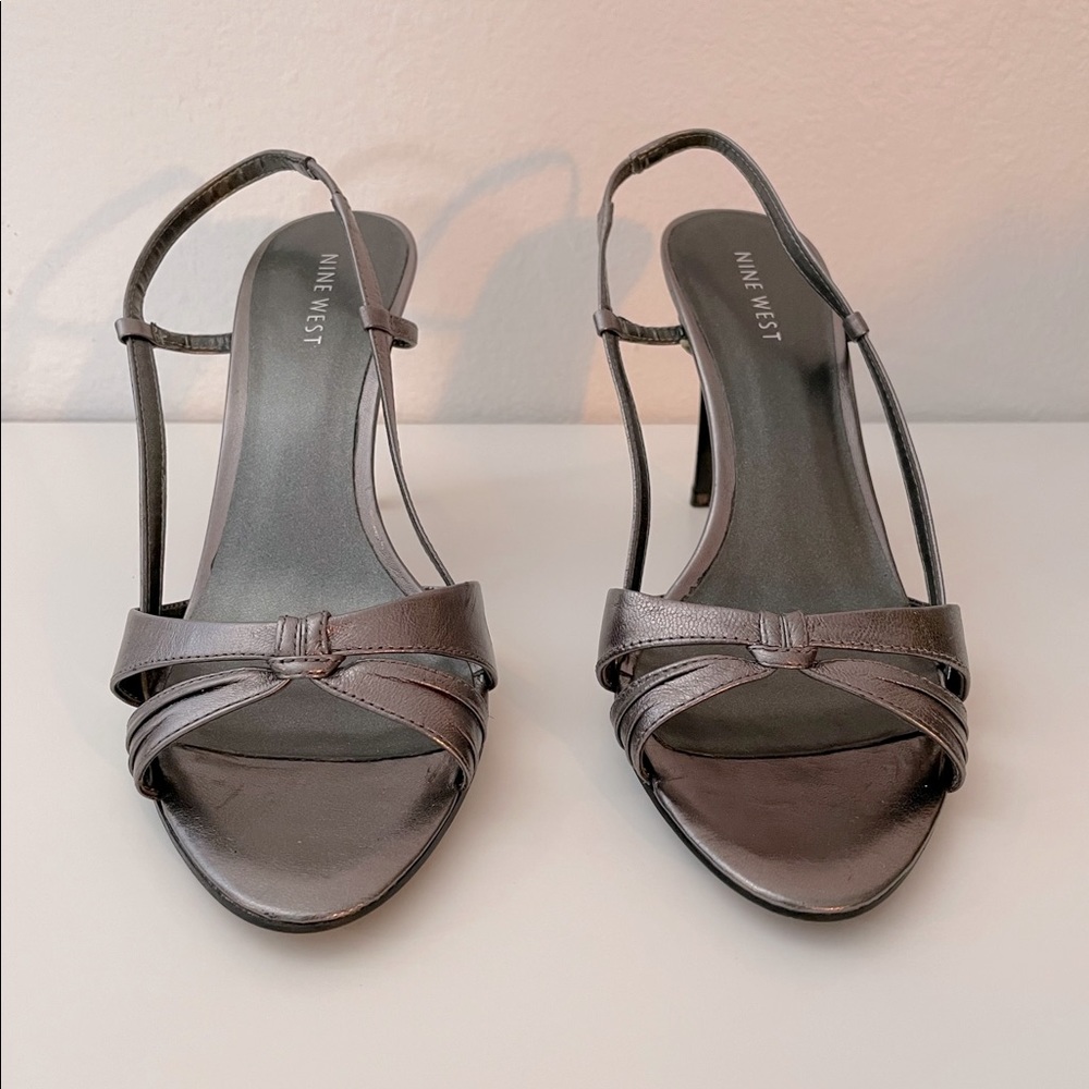 Nine West Nwreedy Pewter Leather, 8